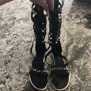 Top of Calf Fergie Gladiator Shoes